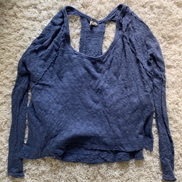 Open Back Free People Sweater - Picture 1 of 2